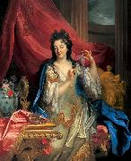 Nicolas de Largilliere Portrait of a Woman oil